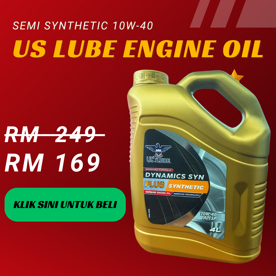 US LUBE DYNAMIC SYN PLUS SYNTHETIC ENGINE OIL 10W40