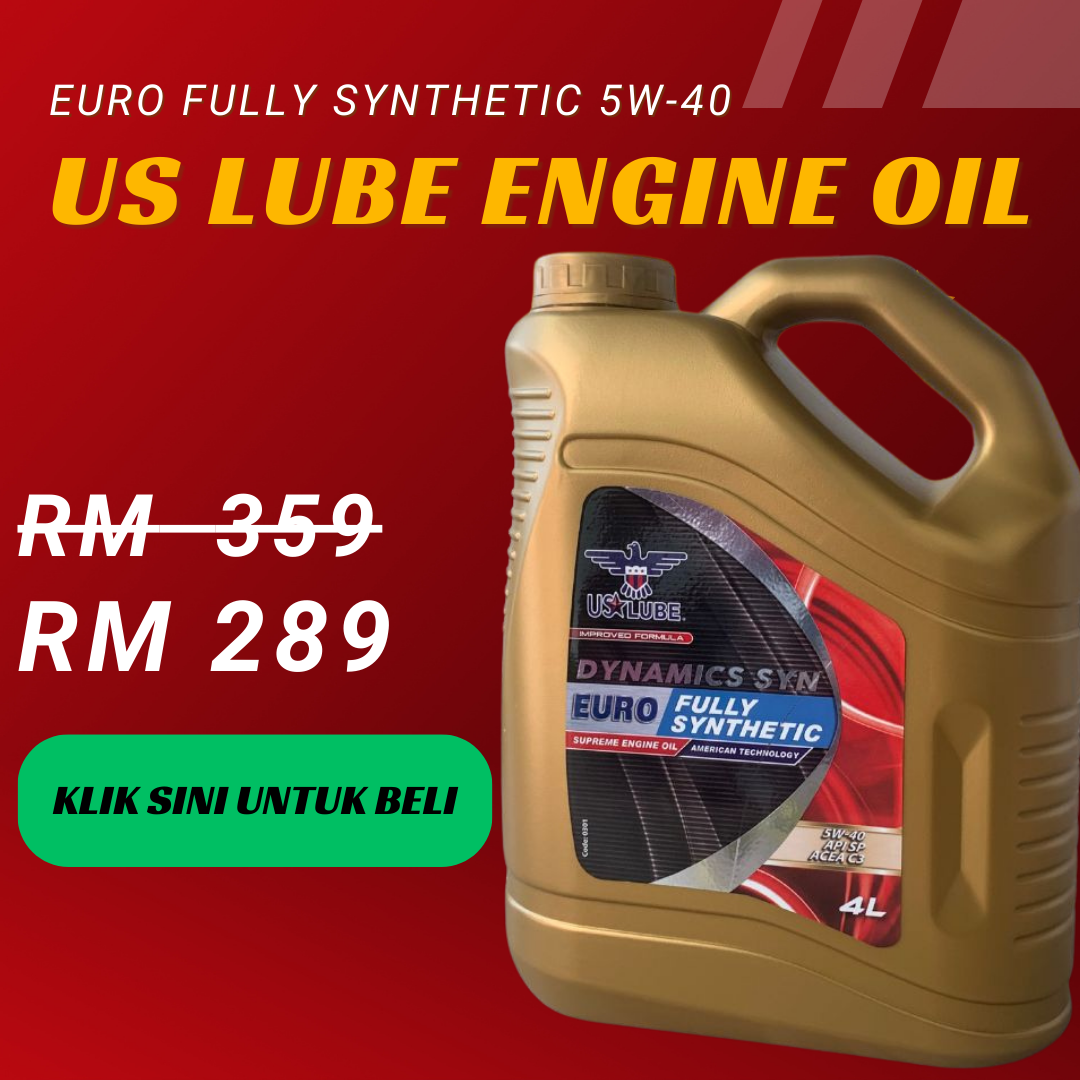 US LUBE DYNAMIC SYN EURO FULLY SYNTHETIC ENGINE OIL 5W40